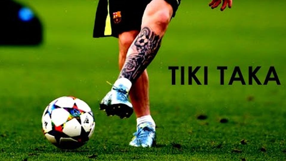 Ilustrasi permainan Tiki Taka. Copyright: © giocatore.vatankolik.com